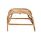 Baxton Studio Lamaria Modern Bohmenian Natural Brown Antique Rattan Footstool 219-12716-ZORO - alternate 2